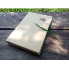 Eco-Friendly Wholesale Fancy Cheap Custom Hardcover Kraft Paper Notebooks